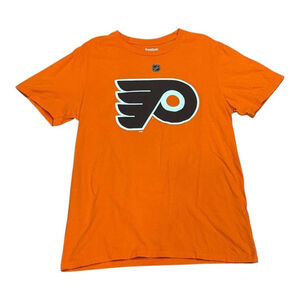 Philadelphia Flyers Shirt Mens Medium NHL Hockey Provorov 9 Reebok Tee